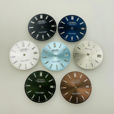 28.5mm NH35 Dial Suitable For Datejust NH35 Movement Blue Lume