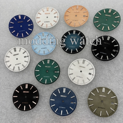 31.8mm NH35 dial green luminated dial suitable for AP Royal Oak NH35 movement